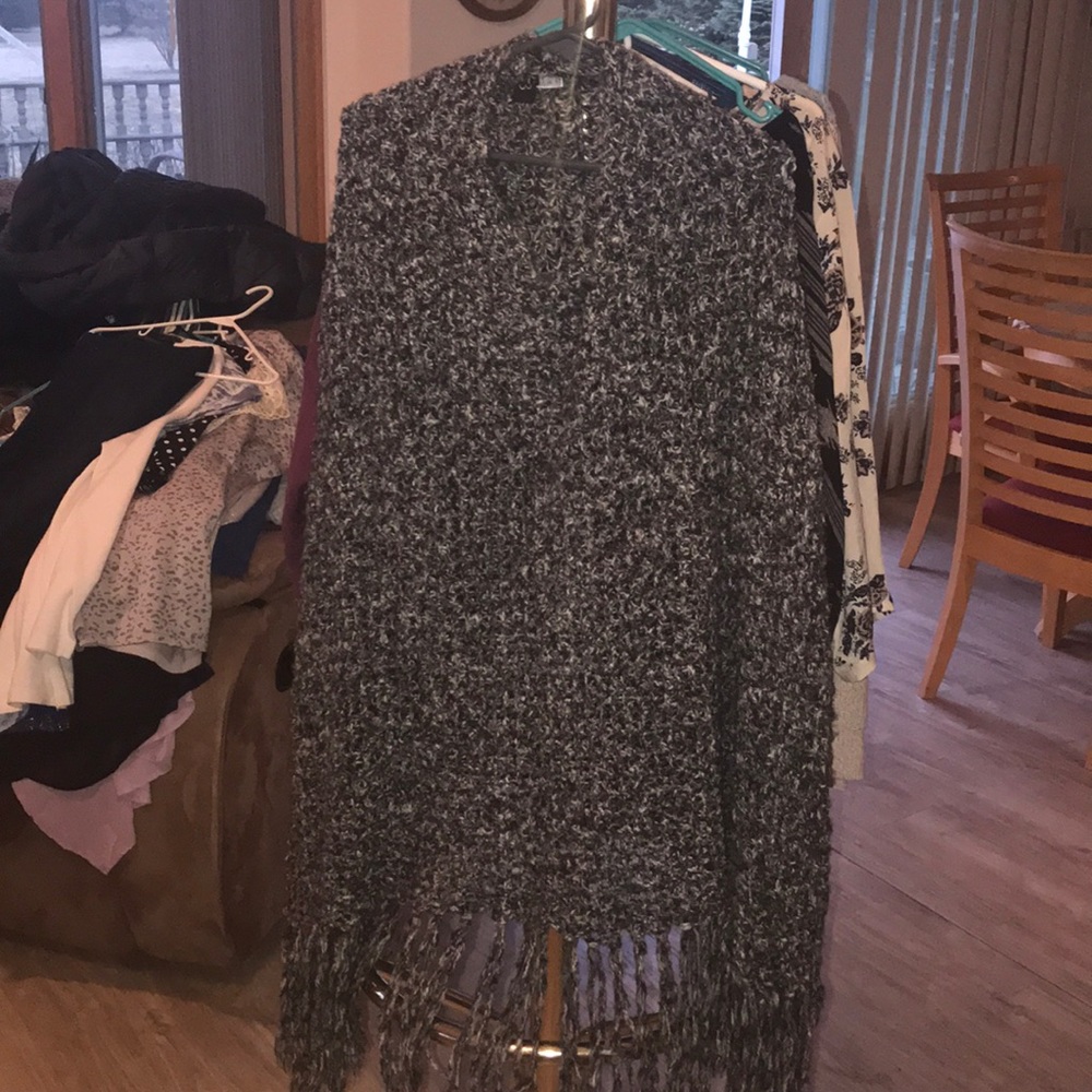 Very warm poncho